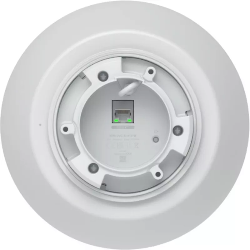 IP drošības kamera UBIQUITI UVC-AI-PTZ-W — AI PTZ industriālā sfēriskā 3864×2160, 22× optiskā tālummaiņa, 360° rotācija, vadu, Pie sienas/Staba/Galda, balta