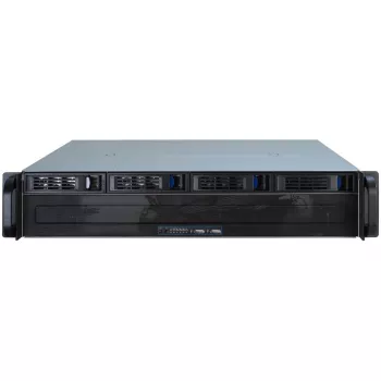 Inter-Tech IPC 2U-2404S - Rack - einbaufähig - 2U - micro ATX