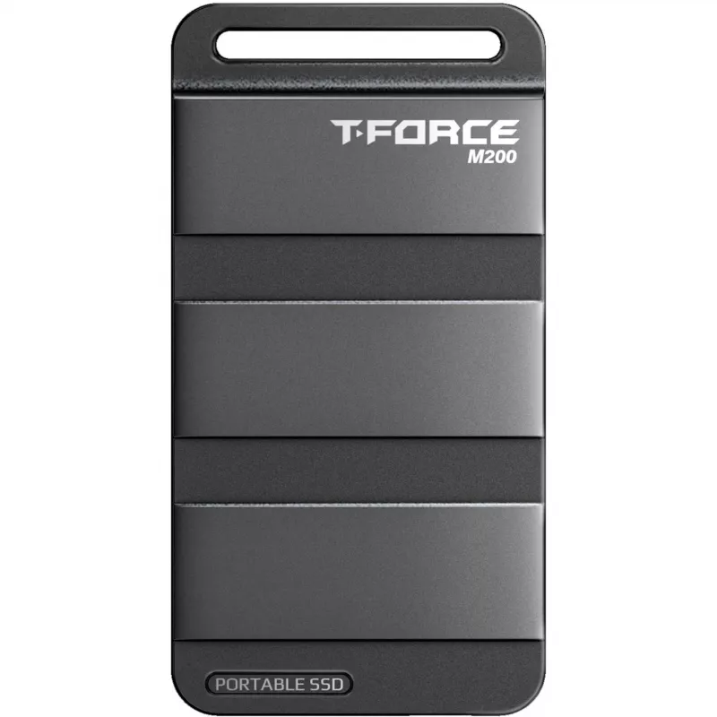 Team Group T-FORCE M200 - 1000 GB - USB Type-C - USB 3.2 Gen 2x2 - 2000 MB/s - 20 Gbit/s - melns
