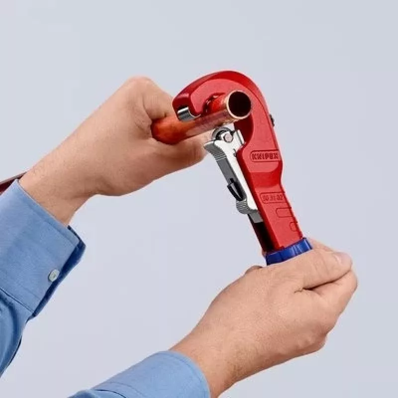 Knipex 90 31 02 SB manuālais cauruļu griezējs Pipecutter