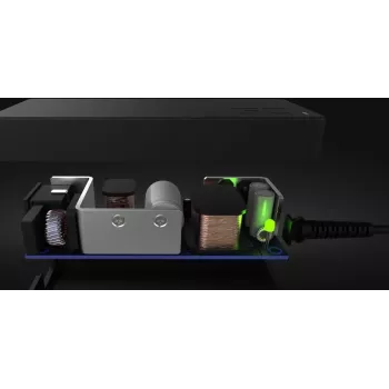 Iekštelpu strāvas adapteris zaļa Cell AD19P 40W melns