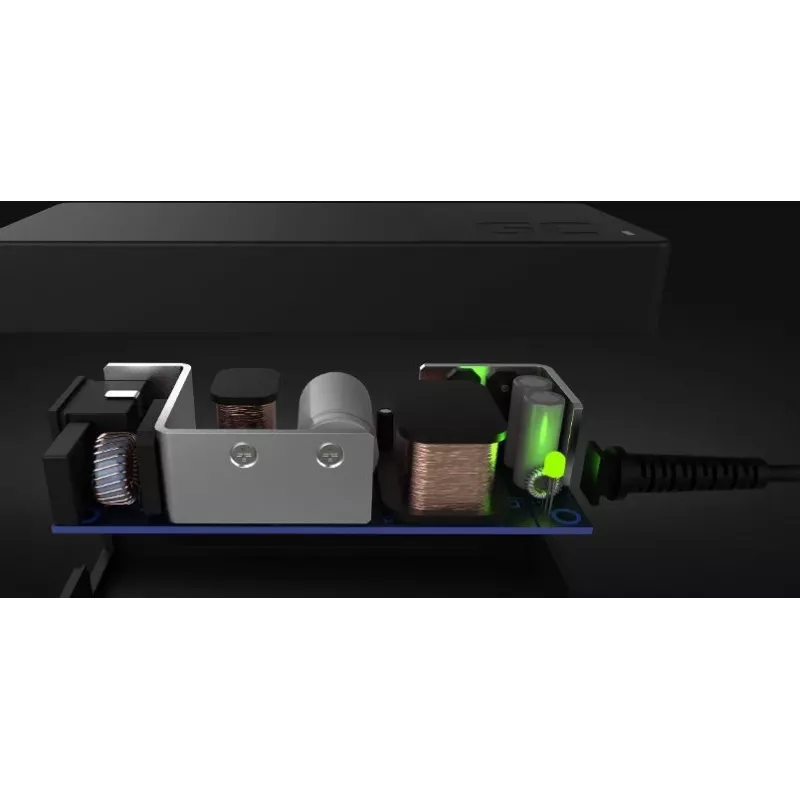 Iekštelpu strāvas adapteris zaļa Cell AD19P 40W melns