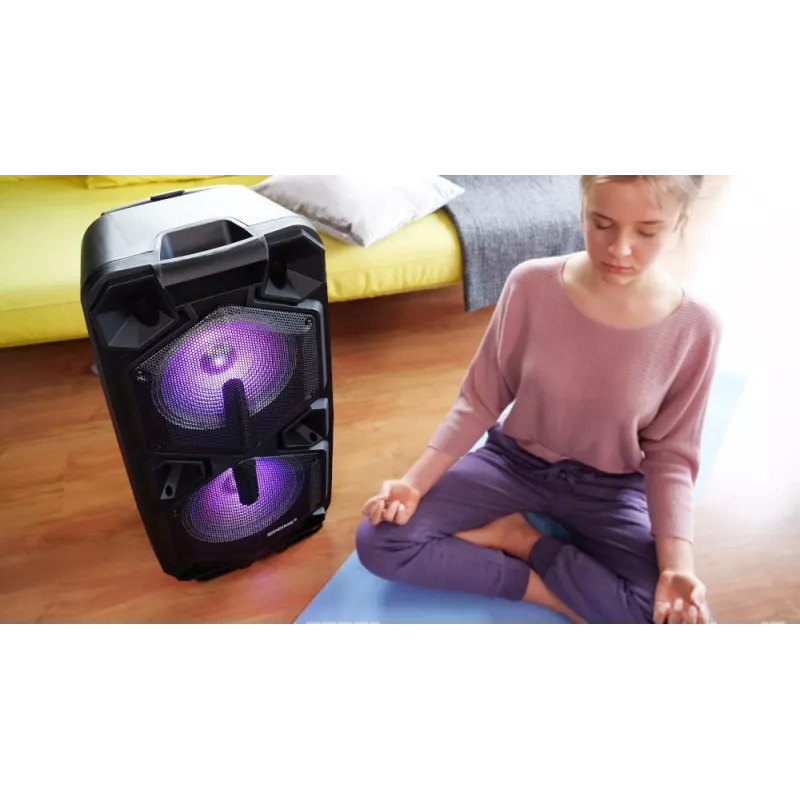 Pārnēsājamais skaļrunis Prime3 APA20, melns