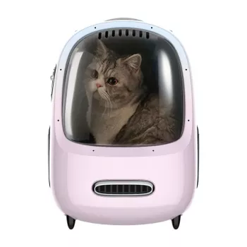 Viedais kaķu pārnēsātājs PetKit rozā