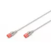 Tīkla kabelis ASSMANN Electronic DK-1617-010S RJ-45 Cat6 1 m pelēks