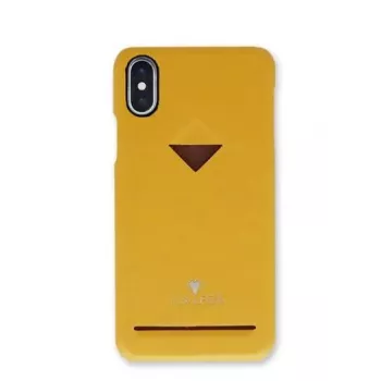 Telefona aizmugures vāciņš VixFox iPhone 7/8 Plus, sinepju dzeltens, cietais aizsargvāciņš