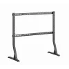 Grīdas televizora statīvs GEMBIRD TVS-D90F-01 45–90 collu televizoriem, tērauda, fiksēts augstums, VESA 200x200–800x400, maks. slodze 60 kg, 970×800×525 mm