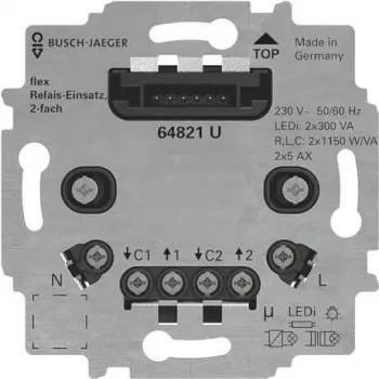 Busch-Jaeger sērijas releja ieliktnis flex 64821 U (2CKA006800A3044)
