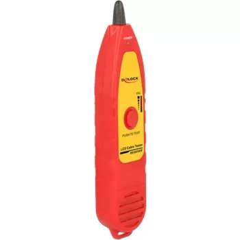 tīkla kabelis Tester DeLOCK 86109 Red dzeltena