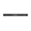 Rack Chassis Lanberg SC01-4201-10B 1U Melns 4 Ventilatori