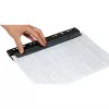 Caurumotājs WEDO 67 9401 — 4 caurumu metāla perforators, melns, caurumošanas jauda 3 mm, 66 mm platums