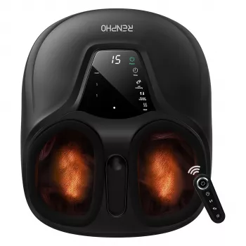 Renpho Shiatsu kāju masieris melns PEU-RP-FM058R-BK PEURPFM058RBK (PEU-RP-FM058R-BK)