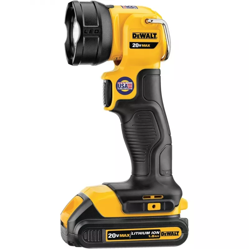 Dewalt 18V XR Li-Ion bezvada LED grozāmais lukturis — korpuss bez akumulatora
