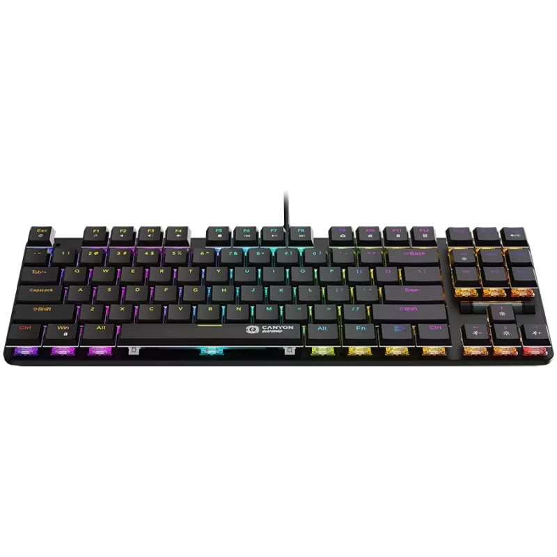 CANYON tastatūra Cometstrike TKL GK-50 EN/RU vadu