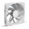 Korpusa ventilators Sharkoon SHARK Mirror RGB PWM REVERSE 120 mm Balts, 500–1500 RPM, 99.52 m³/h, FDB