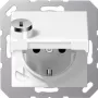 JUNG A 1520 BFKLSL WW - Tipa F - Balta - Termoplasts - IP44 - Universāla - 250 V