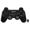 Spēļu kontrolieris VAKOSS GP-3925BK Melns bezvadu RF analogais/ciparu PC un PlayStation 3, 12 pogas, 2,4 GHz, nano uztvērējs