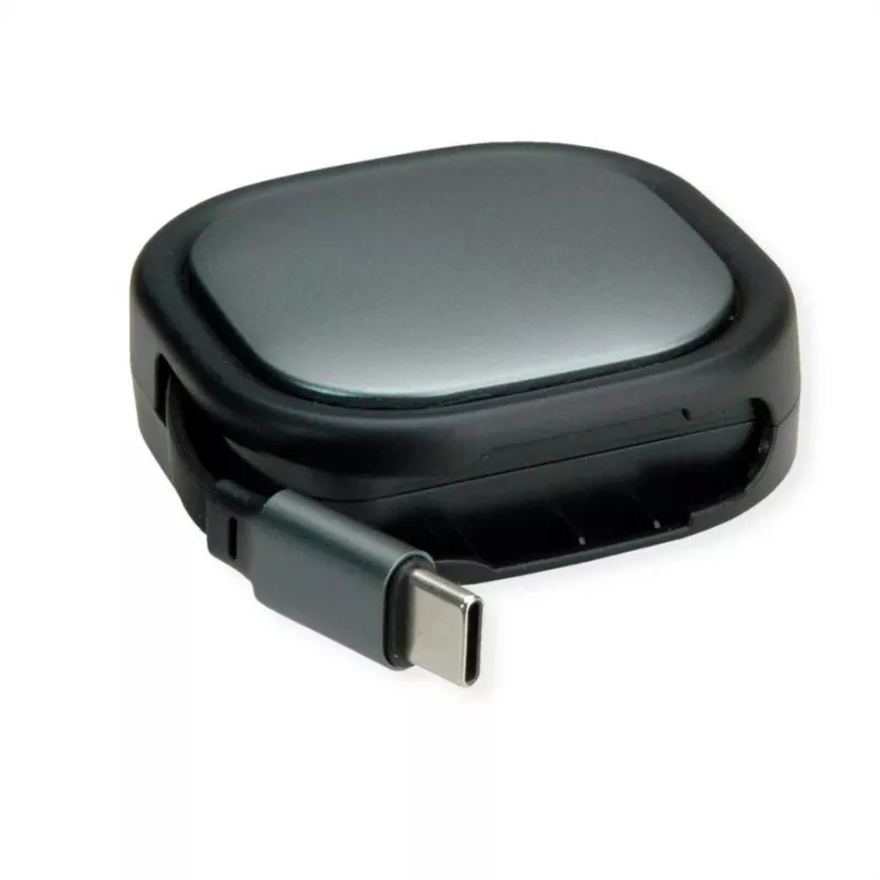 ROLINE USB2.0 Aufrollbares kabelis C-C ST/ST 1.2m - Kabelis - Digitāls/Dati (11.02.8420)