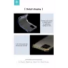 Soft case Devia iPhone 12 Pro Max — triecienizturīgs spīdīgs sudrabs
