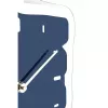 NeXtime pulkstenis 3072bl Thumbs up, 40,5x41,5 cm, sienas, zils/sudrabs