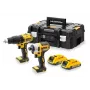 DeWALT DCK2060D2T-QW elektriskais skrūvgriezis/triecienskrūvgriezis Dzeltens