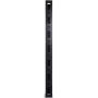 APC Performance, vertikālais kabeļu pārvaldības panelis 2 un 4 statņu plauktiem, 84“A x 6”P, vienpusējs ar durvīm