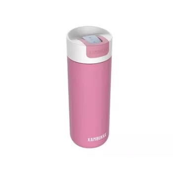 Termiskā krūze Kambukka 500 ml nerūsējošais tērauds BE0111-02028, vakuumizolēta, pret izliešanu, Snapclean vāciņš, rozā