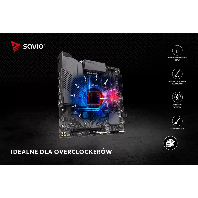Savio TG-04 Termiskā pasta komponente siltuma izkliedētājam