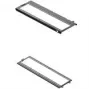 HAVN HS 420 ventilatoru kronšteini 360 mm radiatoriem - melns