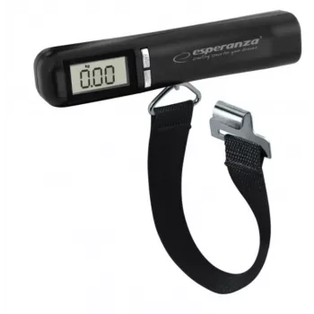 Elektroniskie bagāžas svari Esperanza ETS001, līdz 50 kg, melni