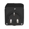 Smart Plug Denver PLO-108 Melns Outdoor IP44 Wired Wireless