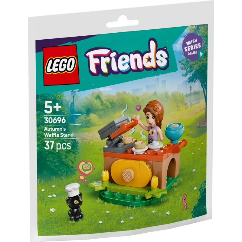 Konstrukcijas rotaļlieta LEGO Friends 30696 Autumn's Waffle Stand spēļu komplekts, neliela konstrukcija, iekļautas minifigūriņas
