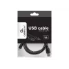 Gembird 1,8 m USB 2.0 A/mini-USB M USB kabelis USB A Mini-USB B Melns