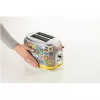 Ariete 155 Toaster Positano, 810 W, 2 šķēles, 6 apbrūnināšanas līmeņi, drupatu paplāte, atkausēšanas funkcija, automātiska izmešana, bez skavām