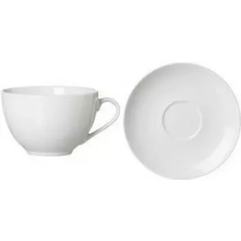 Porcelāna kapučīno apakštase ritzenhoff & breker Snap BIANCO — mazgājama trauku mašīnā