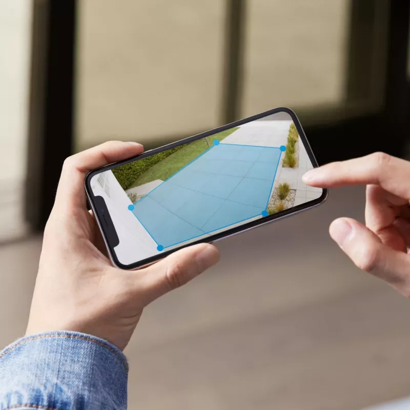 Ring Spotlight Cam Plus Battery - IP drošības kamera - āra - bezvadu - griestu/sienas - melna - kaste