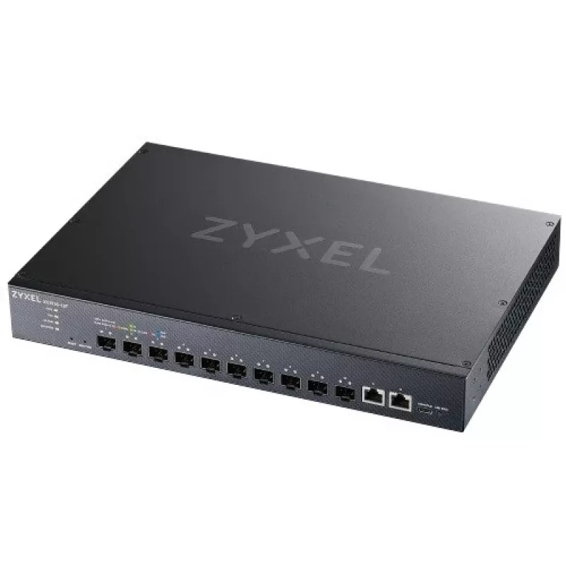 Tīkla komutators Zyxel XS1935-12F-ZZ0101F — 12 portu viedais pārvaldāmais, 10x 10G SFP+ un 2x 10G RJ45