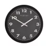 NeXtime pulkstenis 2906ma Mercure, Ø 25 cm, sienas, melns