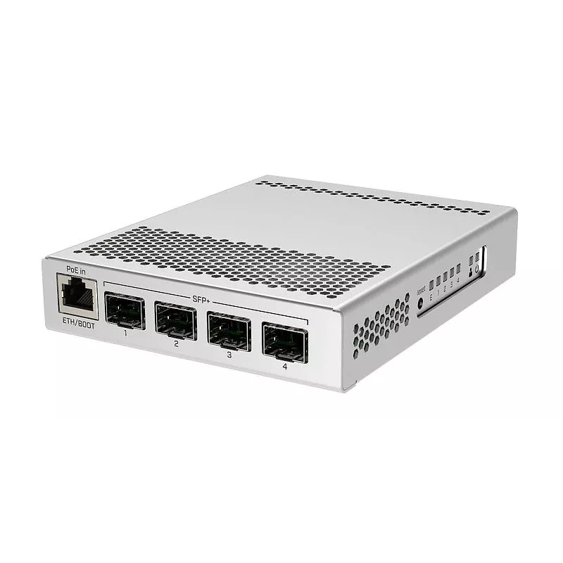 Mikrotik CRS305-1G-4S+IN tīkla komutators Pārvaldāms Gigabit Ethernet (10/100/1000) Barošana caur Ethernet (PoE) Balts