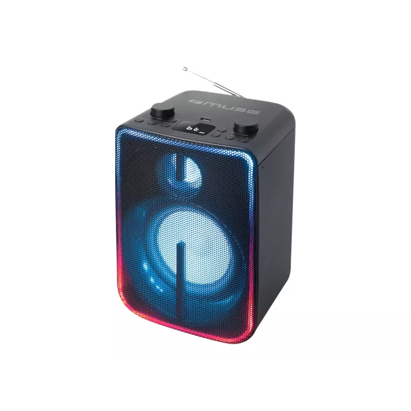 Mono Portable Speaker Muse M-1802 DJ Melns