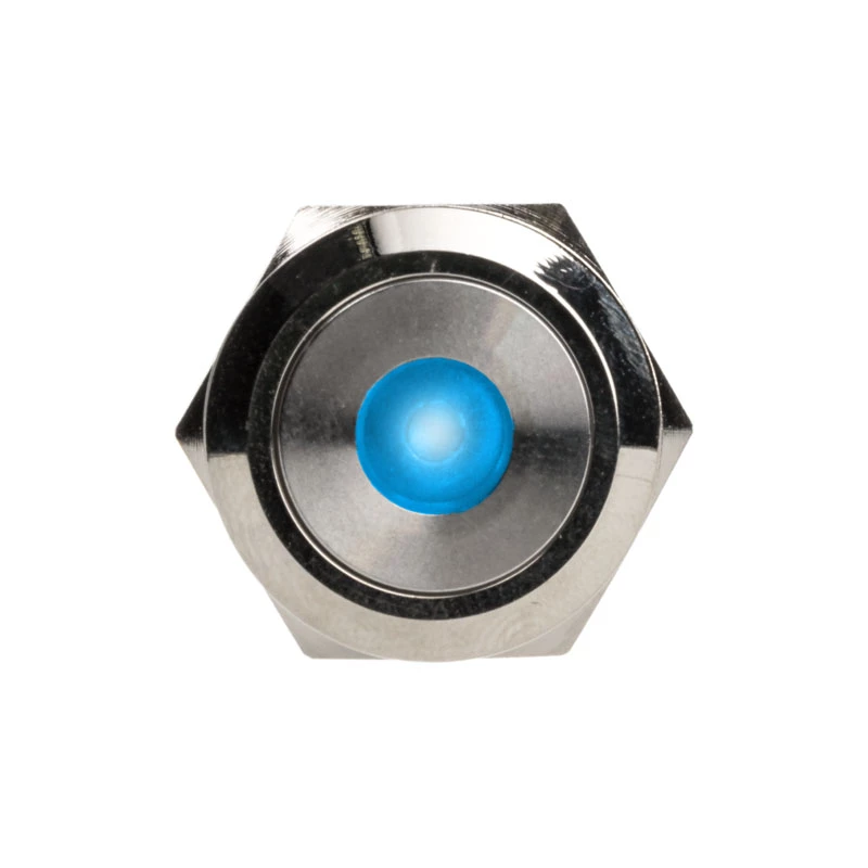 DimasTech Vandalismustaster 22mm Silverline Dot RGB PD215 spiedpoga, 22 mm