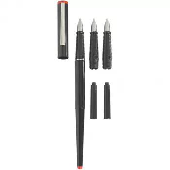 Pildspalva + tintes pildspalva Herlitz 8623001 Melna 5 gab.