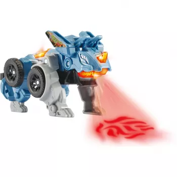 Switch & Go Dinos - Fire-Mini-Triceratops, rotaļu figūriņa