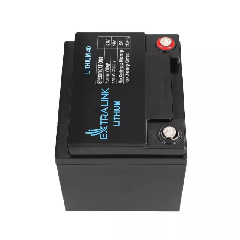 Extralink Akumulators LiFePO4 40AH 12.8V BMS Baterija 40000 mAh