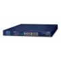 PLANET GSW-1820VHP - Slēdzis - 16 x 10/100/1000 + 2 x Gigabit SFP - statīvā montējams - PoE+ (300 W) (GSW-1820VHP)