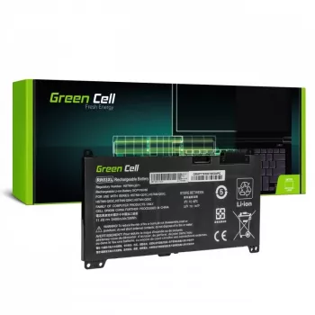 Baterija zaļa Cell HP183 priekš HP ProBook 430/440/450/455/470 G4 G5 — 11.4V 3400mAh LiPo