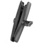Planšetdatora/ierīces dubultligzdas svira RAM stiprinājumi RAM-B-201U-C, alumīnijs, lodīte 2,54 cm, augstums 152,4 mm, melna
