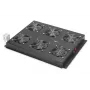 Digitus DN-19 FAN-6-SRV-B produkts, melns