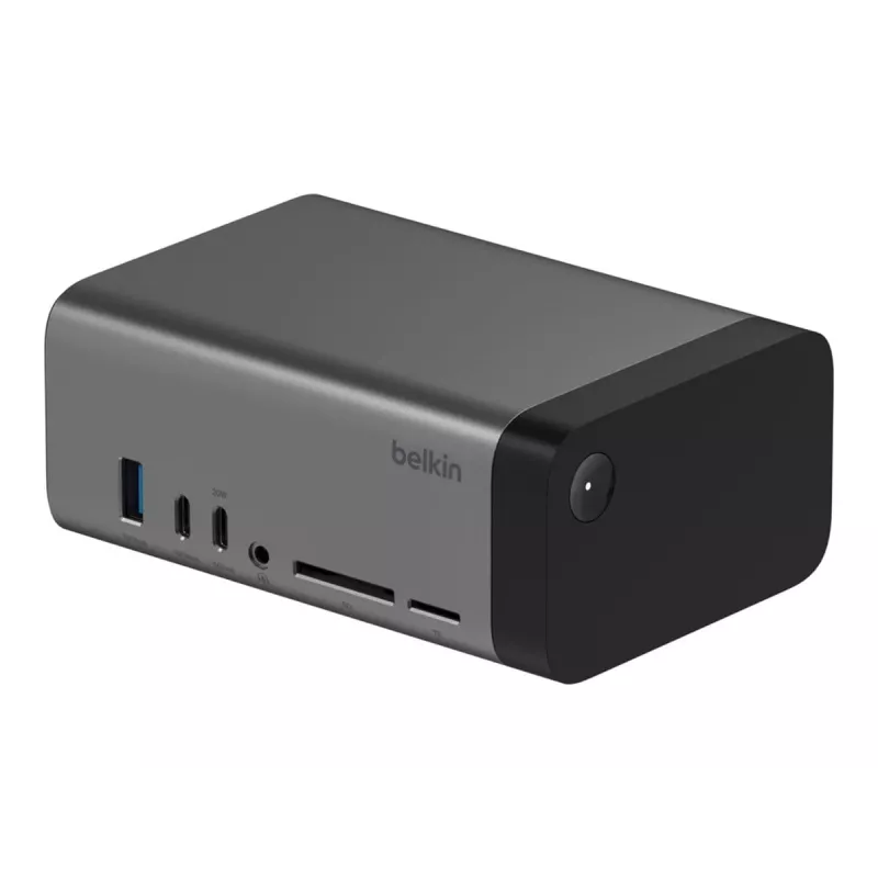 USB centrmezgls Belkin Connect USB Type-C 10000 Mbit/s pelēks