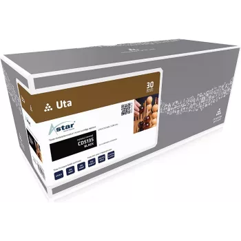 AS10163 ASTAR UTAX 613511010 CD tonera melnā kasetne ražotāja atjaunota 7200 lpp. mikroshēma